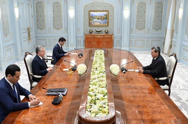 Вице-премьер Туркменистана Мередов встретился с президентом Узбекистана