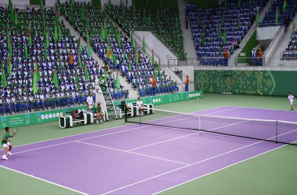 В Ашхабаде продолжается первенство Центральной Азии по теннису