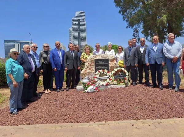 В Израиле открыли мемориал благодарности кыргызскому народу