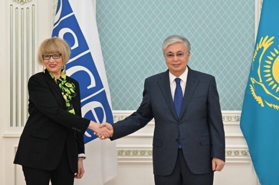 Токаев и Шмид обсудили состояние и перспективы развития сотрудничества между Казахстаном и ОБСЕ