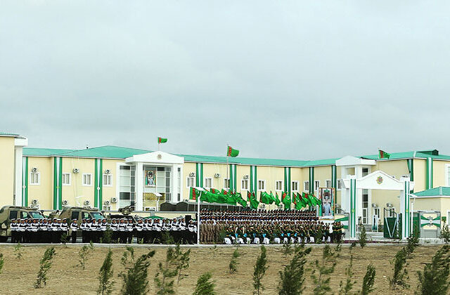 На берегу Каспия в Туркменистане открылся новый комплекс объектов погранслужбы