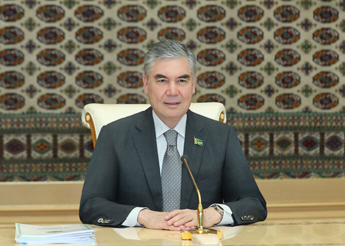 Председатель Халк Маслахаты поздравил президента Туркменистана с 30-летием членства страны в ЮНЕСКО