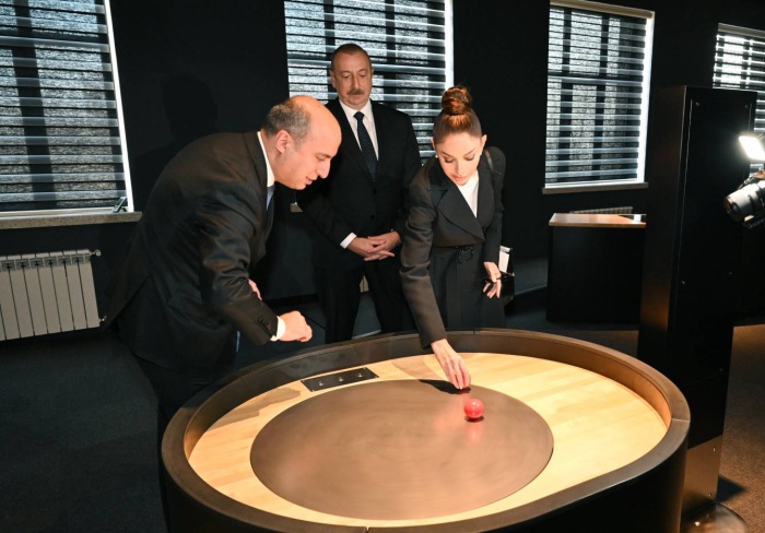 Высшее руководство Азербайджана открыло в Баку новый Инновационный центр STEAM