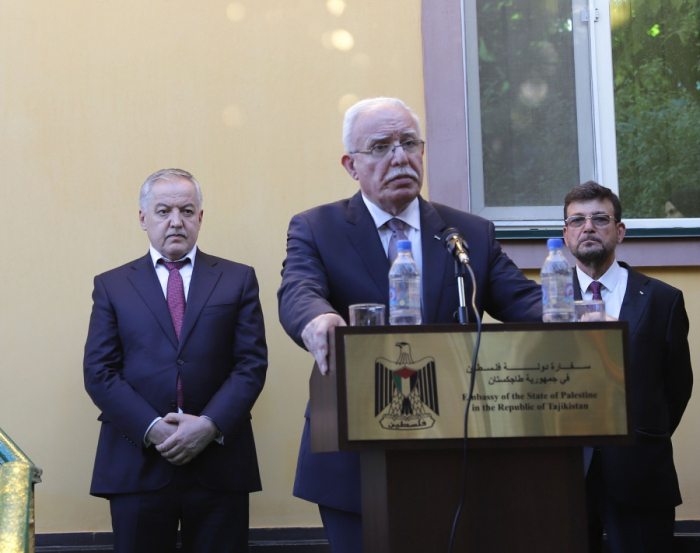Посольство Палестины открыли в Душанбе 