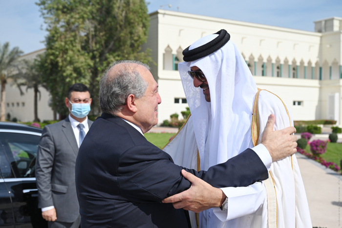 Президент Армении рассмотрел новые перспективы взаимодействия с Катаром