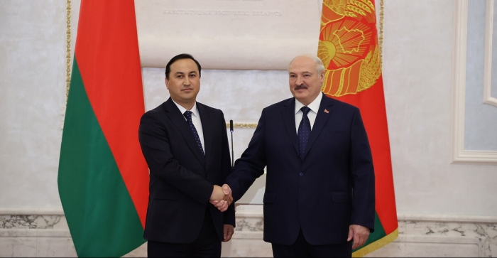 Таджикский посол вручил верительные грамоты главе Белоруссии Александру Лукашенко