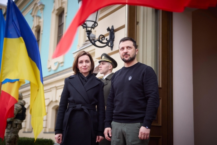 Президент Молдавии провела встречу с лидером Украины