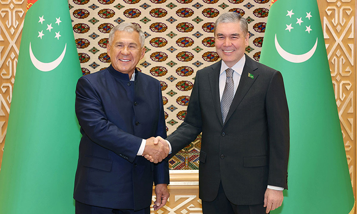 Председатель Халк Маслахаты Туркменистана и глава Татарстана обсудили экономическое партнёрство