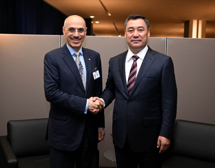 Садыр Жапаров встретился с президентом Исламского банка развития