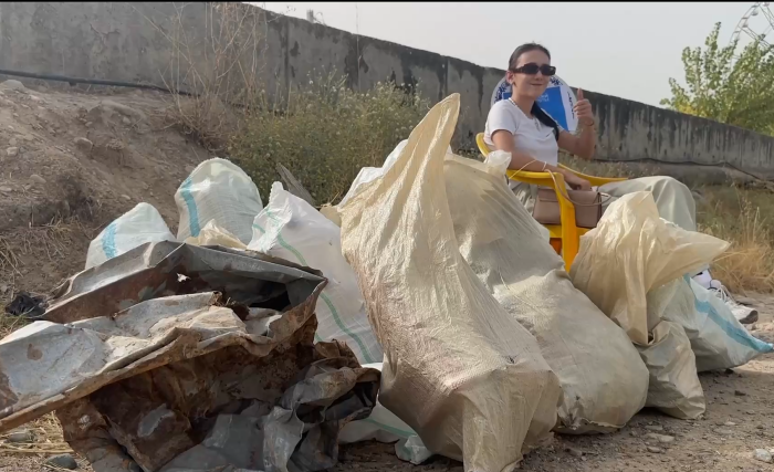 118 мешков мусора собрали в первый день Национального Кубка Чистоты в Душанбе