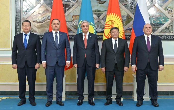 Токаев встретился с главами правительств России, Белоруссии и Киргизии