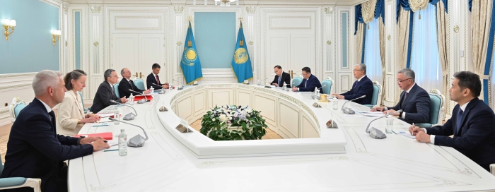 Президент Казахстана и глава МИД Швейцарии обсудили реализацию совместных проектов