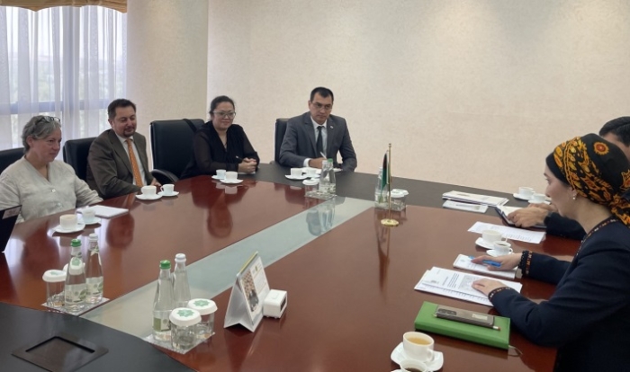 В МИД Туркменистана обсудили возможности открытия офиса ООН-ХАБИТАТ в Ашхабаде