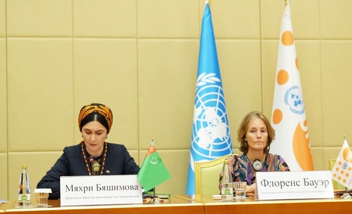 Женщины Туркменистана активно участвуют во всех сферах общественно-политической жизни страны