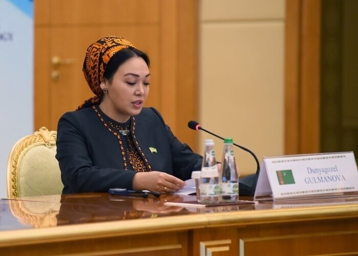 Председатель Меджлиса доложила о работе по модернизации законодательства Туркменистана за 9 месяцев