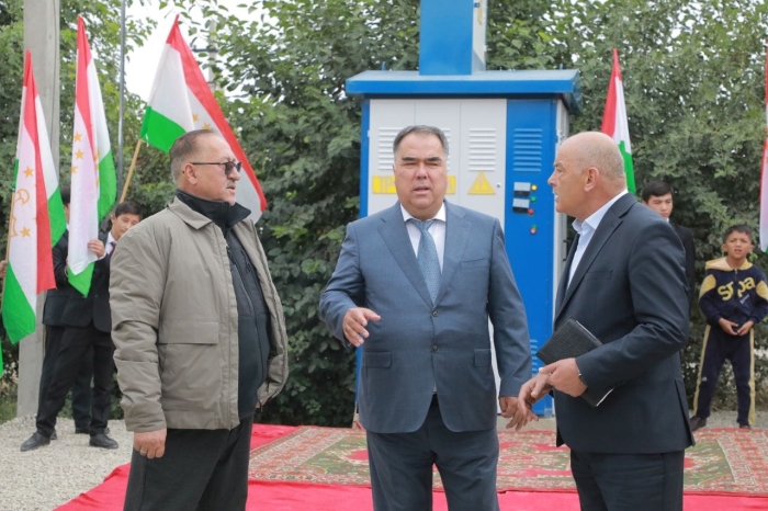 Новый водопровод введен в Таджикистане