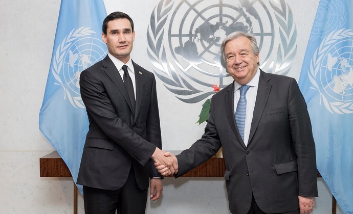 Сердар Бердымухамедов подтвердил готовность Туркменистана к расширению сотрудничества с ООН