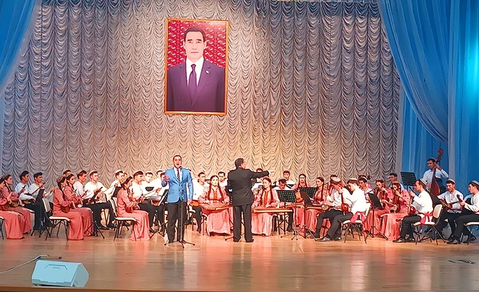 В Туркменистане прошёл концерт по случаю 85-летия композитора Нуры Халмамедова