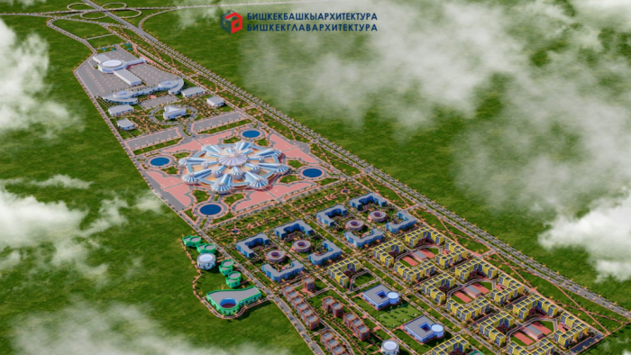 Опубликован проект многофункционального городка под Бишкеком