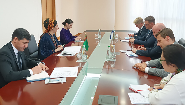 Туркменистан и Финляндия обозначили ключевые  направления сотрудничества Ашхабада и ОБСЕ