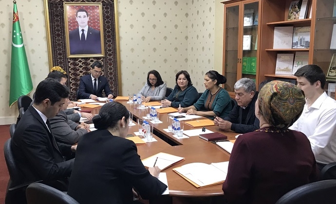 ЮНФПА организовал для сотрудников Аппарата омбудсмена Туркменистана недельный учебный семинар