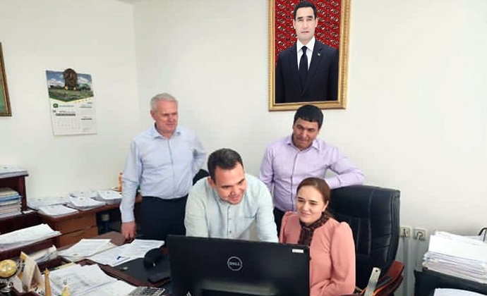 Сотрудники госкомстата Туркменистана приняли участие в тренинге по администрированию ПО