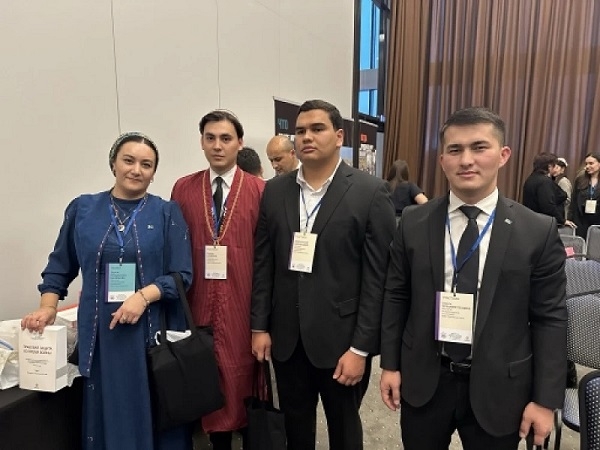 Студенты из Туркменистана удостоились диплома конкурса Мартенса