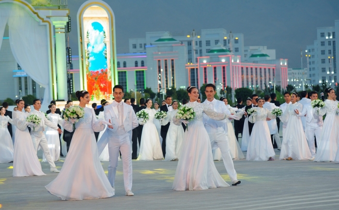 В Туркменистане прошел пятый Венский бал