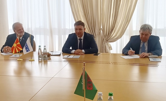 В МИД Туркменистана состоялись переговоры с председателем ОБСЕ Османи