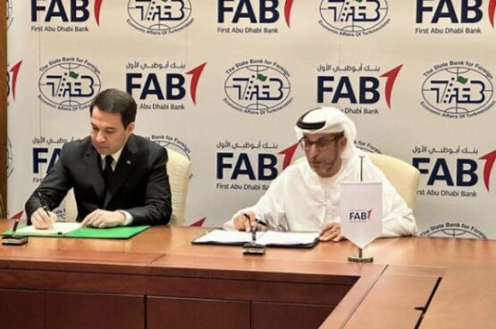 Внешэкономбанк Туркменистана и First Abu Dabi Bank подписали соглашение о корреспондентском счёте