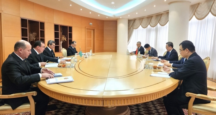 В МИД Туркменистана прошли переговоры с вице-премьером госсовета КНР