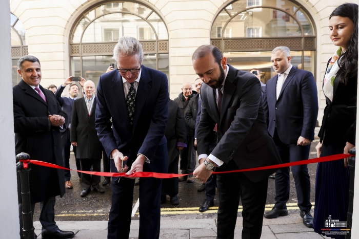 В Великобритании заработало новое здание посольства Армении