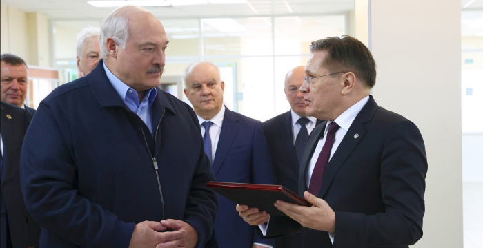 Александр Лукашенко осмотрел Белорусскую атомную электростанцию