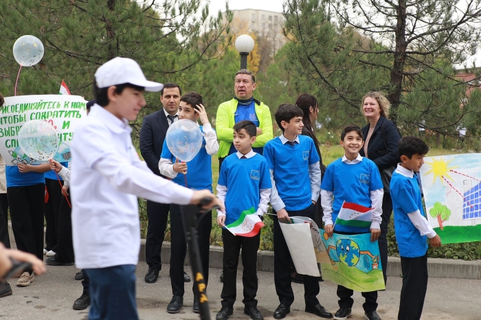 Европейский Союз наградил самую энергоэффективную школу Душанбе