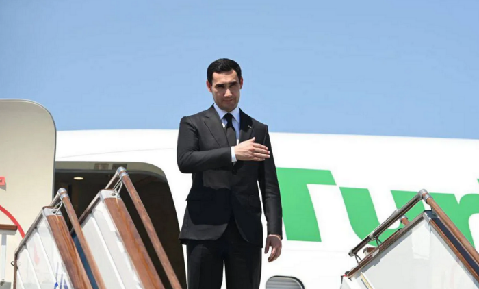 Начался рабочий визит главы Туркменистана Сердара Бердымухамедова в Ташкент