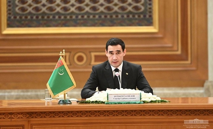 Лидер Туркменистана и глава МИД Таджикистана провели переговоры в Ашхабаде