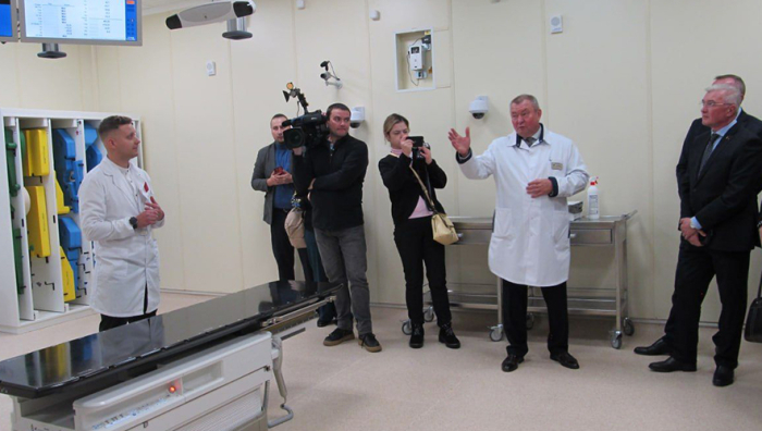 Могилевский онкодиспансер получил новый радиологический корпус
