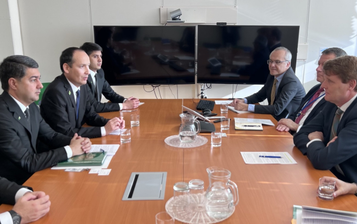 Туркменская делегация встретилась с руководством УНП ООН в Вене