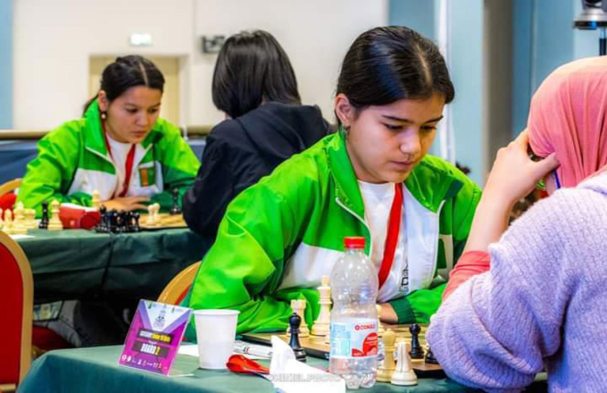 Представители Туркменистана завоевали две медали на международном первенстве по быстрым шахматам