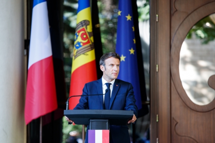 Эммануэль Макрон выразил поддержку Молдавии на пути евроинтеграции