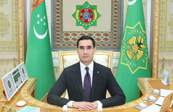 Председатель Меджлиса Туркменистана представила доклад о работе парламента