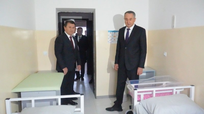В таджикском Яване заработало новое родильное отделение