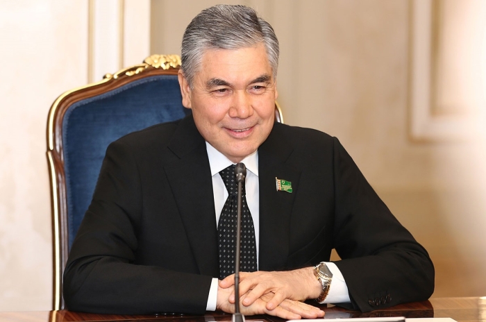 Председатель Халк Маслахаты Туркменистана провёл встречу с руководителем компании Flydubai