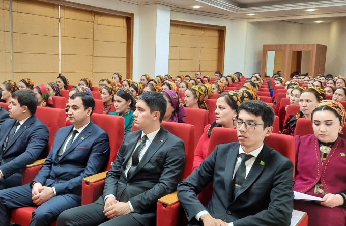 В столице Туркменистана прошла конференция, посвященная девизу страны 2024 года