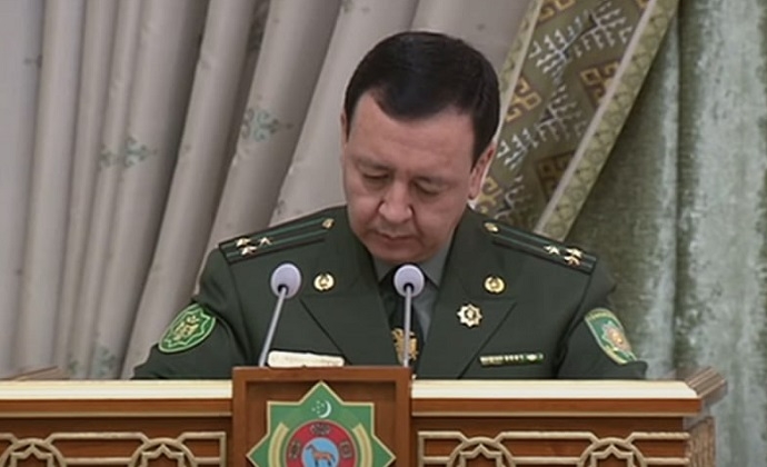 Министр национальной безопасности Туркменистана получил звание генерал-майор