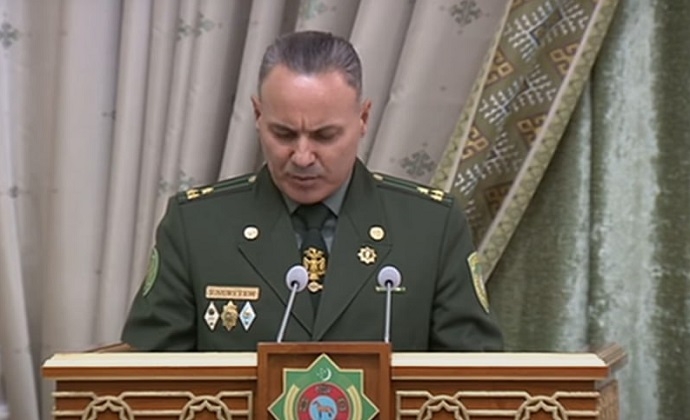 Начальник погранслужбы Туркменистана получил звание генерал-майора
