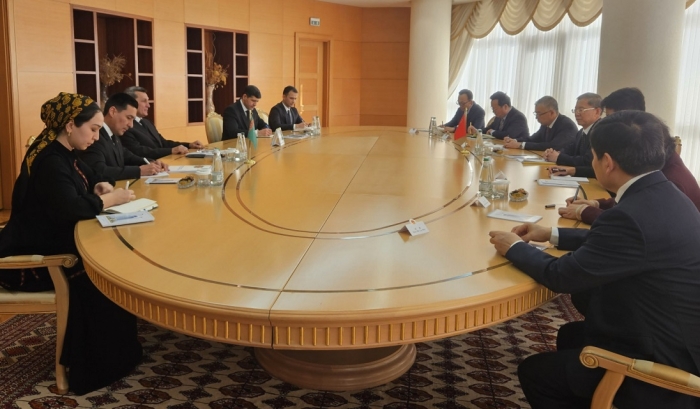 В Ашхабаде состоялась встреча с представителем ВСНП КНР
