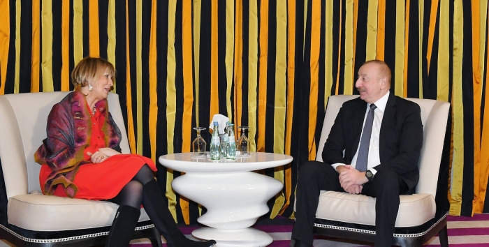 Ильхам Алиев встретился с генеральным секретарем ОБСЕ