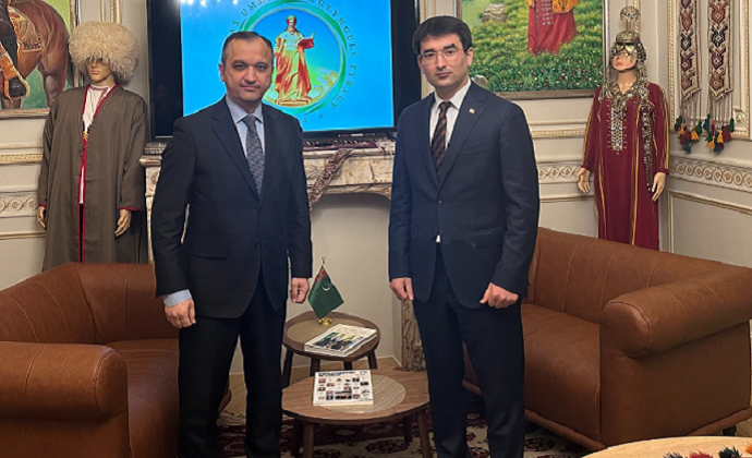 Послы Туркменистана и Узбекистана в Бельгии обсудили расширение сотрудничества