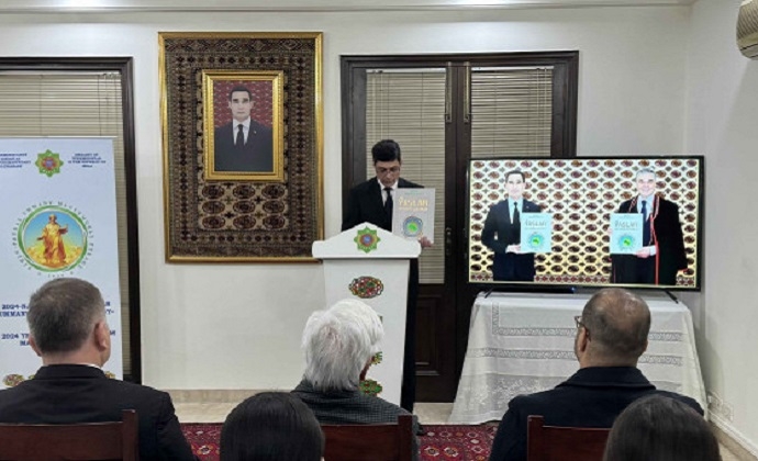 В Индии прошла презентация первой книги президента Туркменистана